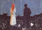 Edvard Munch Alone oil